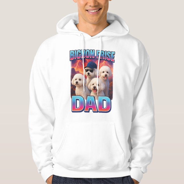 Bichon Frise Hoodie (Framsida)