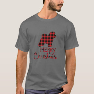Bichon Frise Hund älskare Julmatchningsfamilj P T Shirt