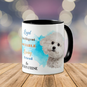 Bichon Frise Hund Loyal Friend Mugg