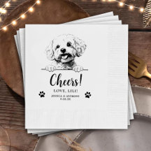 Bichon Frise Hund Personlig Cheers