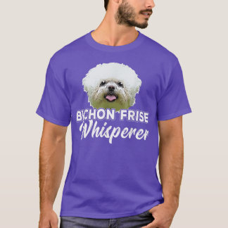 Bichon Frise Hund Pet Owner Hund älskare Cute Hund T Shirt