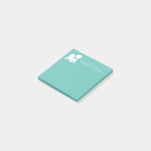 Bichon Frise Hund Puppy Post-it Block