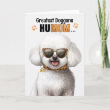 Bichon Frise Hund Underbarare HuMOM Mors dag