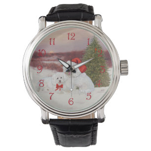 Bichon Frise jul Armbandsur
