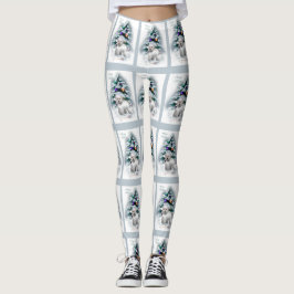 Bichon Frise jul Leggings