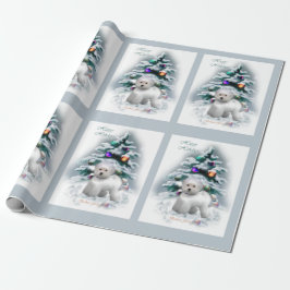 Bichon Frise jul Presentpapper
