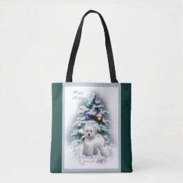 Bichon Frise jul Tygkasse