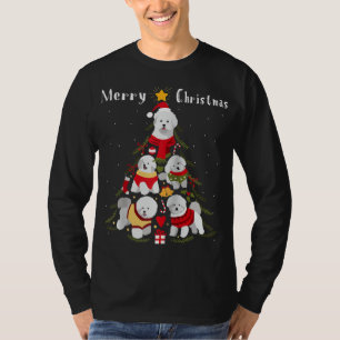 Bichon Frise Julgran Julafton Hund älskare T Shirt