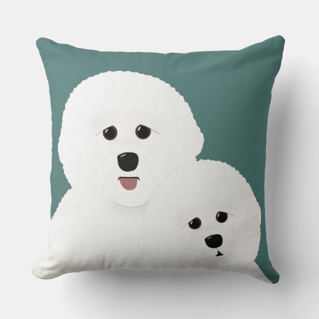Bichon Frise Kudde (Framsida)