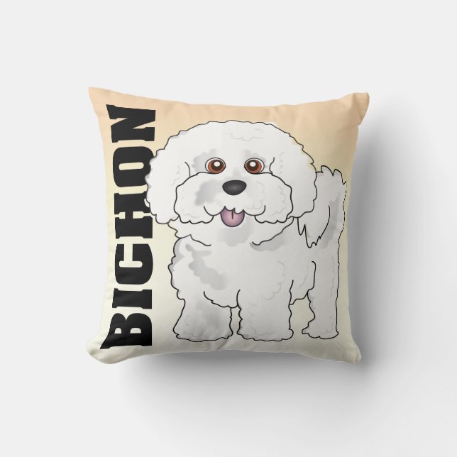 Bichon Frise-kudden Kudde (Framsida)