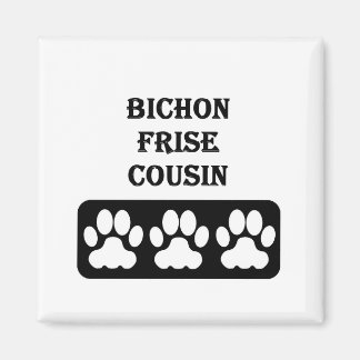 Bichon Frise Kusin Magnet