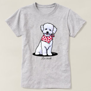 Bichon Frise Ljust T-Shirt