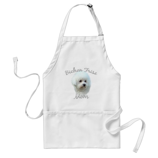 Bichon Frise Mamma 2 Förkläde (Framsidan)