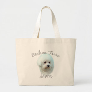 Bichon Frise mamma 2 Jumbo Tygkasse
