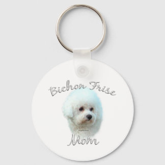 Bichon Frise Mamma 2 Nyckelring