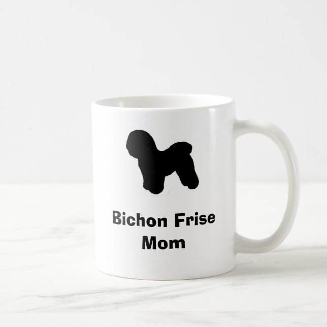"Bichon Frise mamma" mugg (Höger)