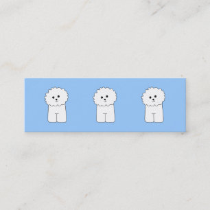 Bichon Frise. Mini Visitkort