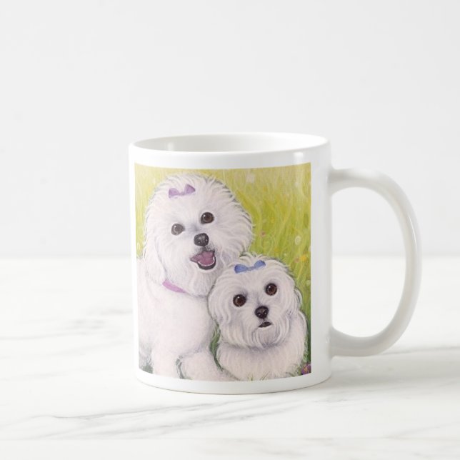 Bichon Frise mugg (Höger)