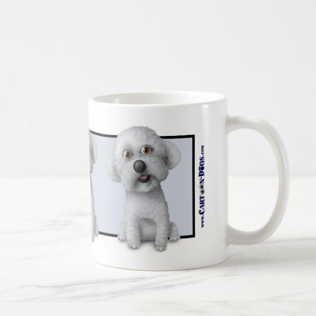 Bichon Frise mugg (Höger)