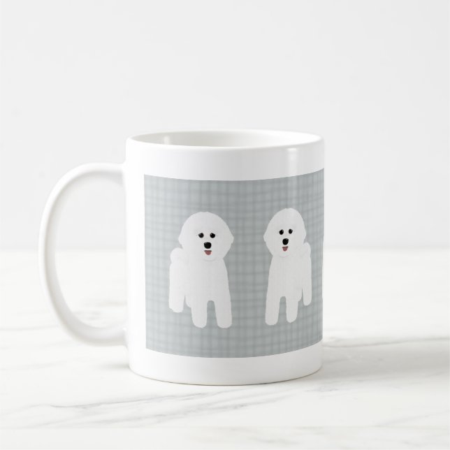Bichon Frise Mugg (Vänster)