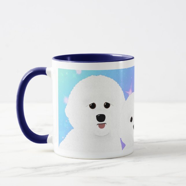Bichon Frise Mugg (Vänster)