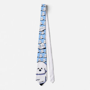 Bichon Frise nackeTie Slips