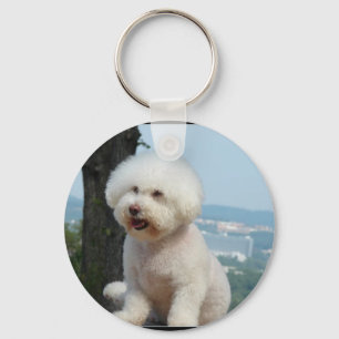 Bichon Frise Nyckelring