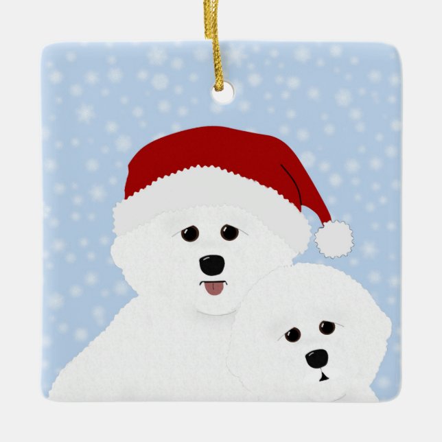 Bichon Frise Ornament (Framsida)