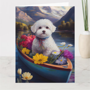 Bichon Frise på en Paddle: En kristen Äventyr Kort
