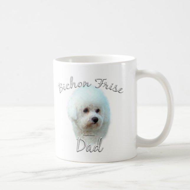 Bichon Frise Pappa 2 Kaffemugg (Höger)