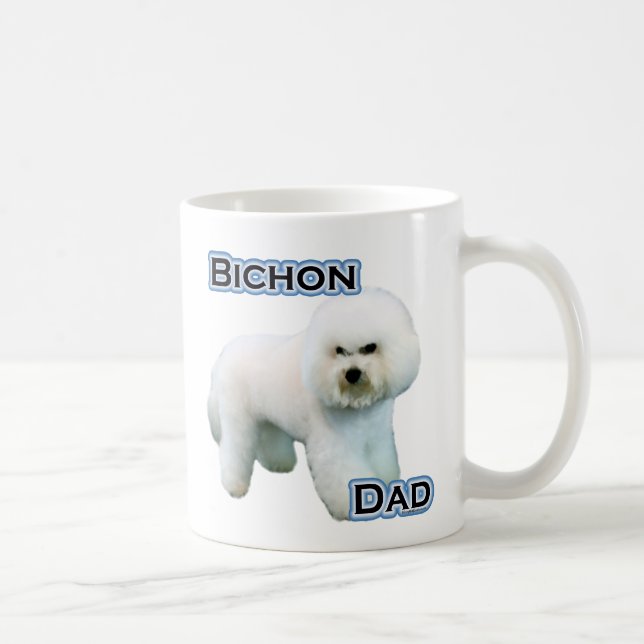 Bichon Frise Pappa 4 Kaffemugg (Höger)