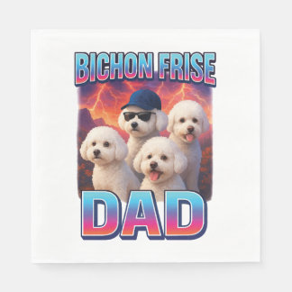 Bichon Frise Pappersservett