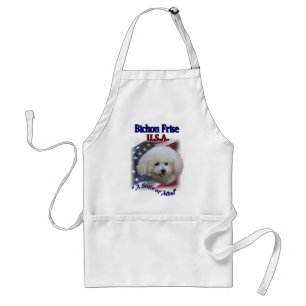 Bichon Frise presenter Förkläde