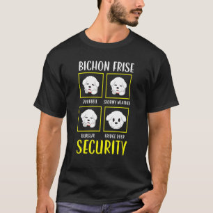Bichon Frise Security Curly Hair Valp Puppy 1 T Shirt