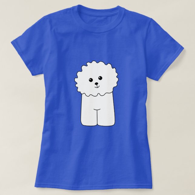 Bichon Frise. T-shirt (Design framsida)