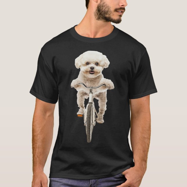 Bichon Frise T Shirt (Framsida)
