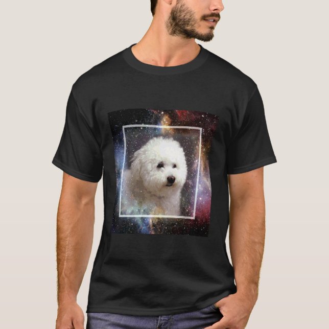 Bichon Frise Utrymme 1 T Shirt (Framsida)