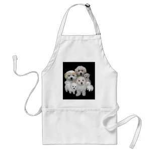 Bichon Frise valpförkläde Förkläde