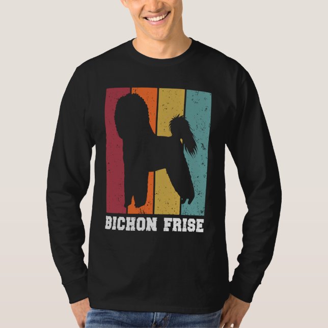 Bichon Frise Vintage  2 T Shirt (Framsida)