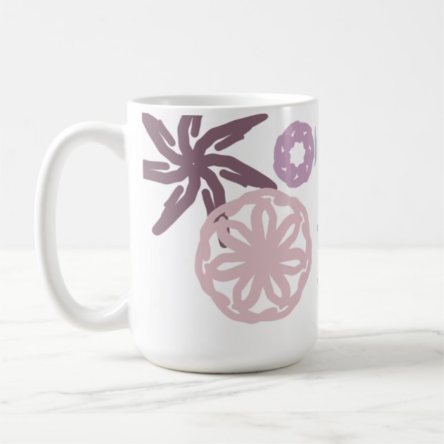 Bichon Frise Vinter  Kaffemugg (Vänster)