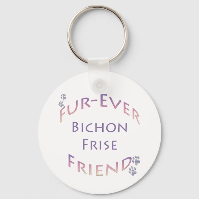 Bichon Furever Nyckelring (Framsida)