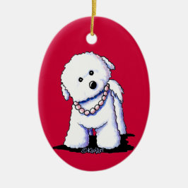 Bichon i pärlernas ornament