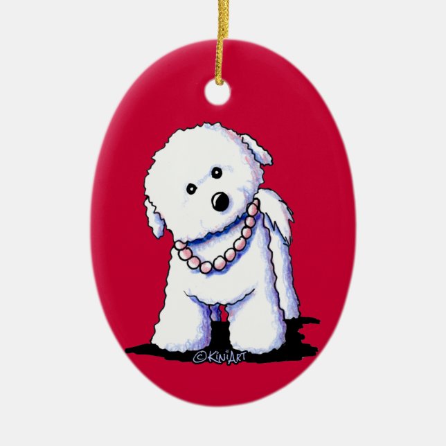 Bichon i pärlernas ornament (Framsidan)
