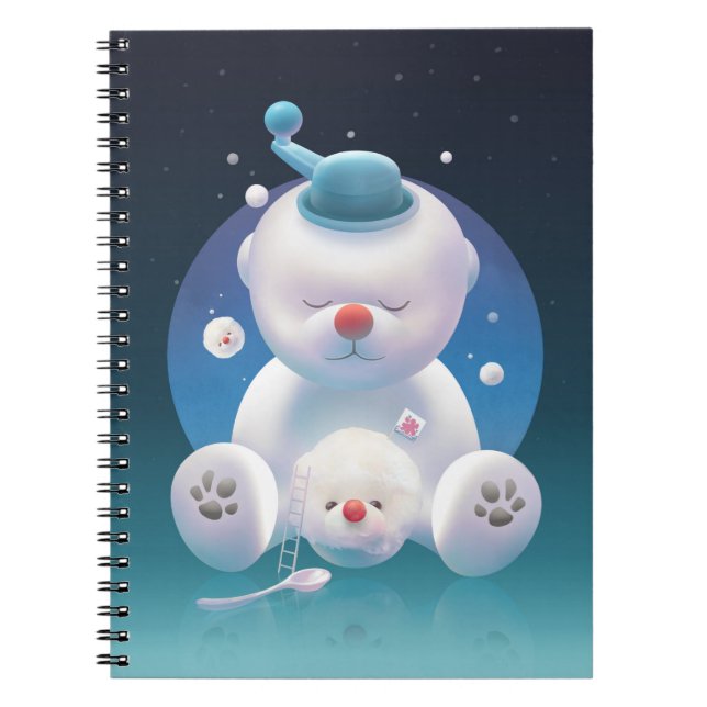 Bichon Ice Shaver Dreamland Anteckningsbok (Framsidan)