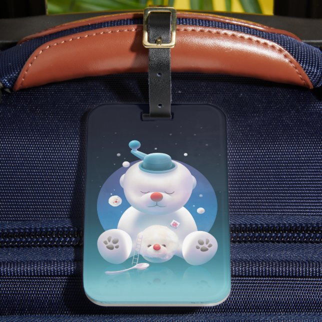 Bichon Ice Shaver Dreamland Bagagebricka (Framsida Insitu 2)