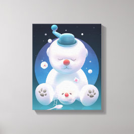 Bichon Ice Shaver Dreamland Canvastryck