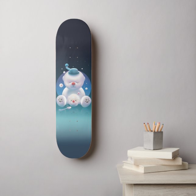 Bichon Ice Shaver Dreamland Mini Skateboard Bräda 18,5 Cm (Väggkonst)