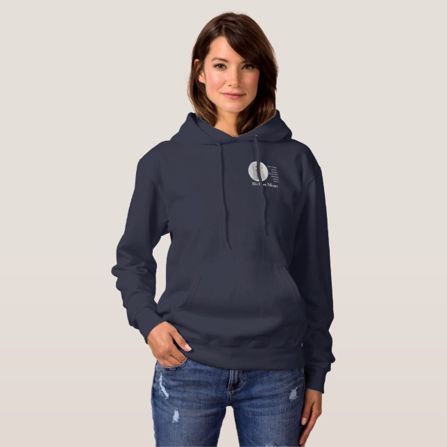 Bichon Mamma Hoodie Tee Shirt (Hel framsida)