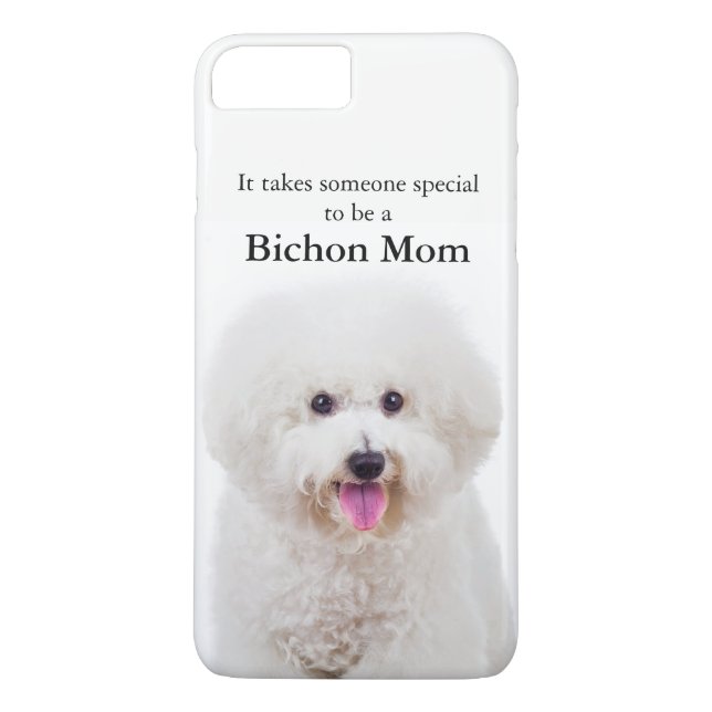 Bichon mammaSmartphone fodral Case-Mate iPhone Skal (Baksida)