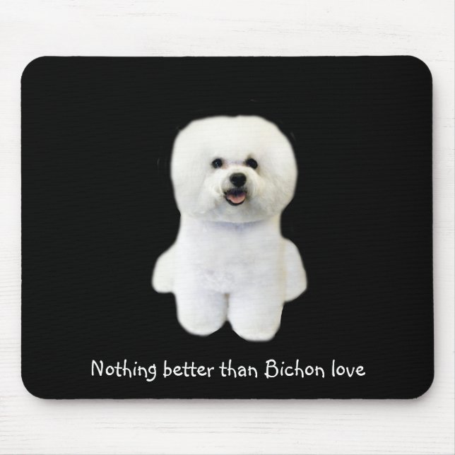 Bichon Mousepad Musmatta (Framsidan)